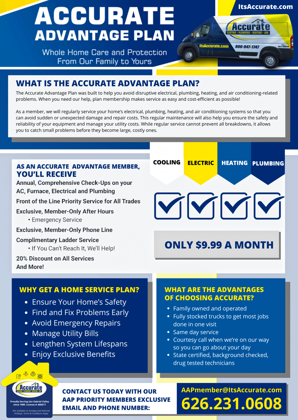 Accurate Advantage Membership | Accurate Home Services