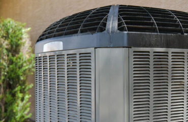 Upgraded air conditioning unit outside of a Glendora home.